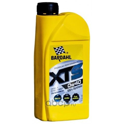 Bardahl 36141 Масло моторное XTS 0W-40 синтетическое 1 л