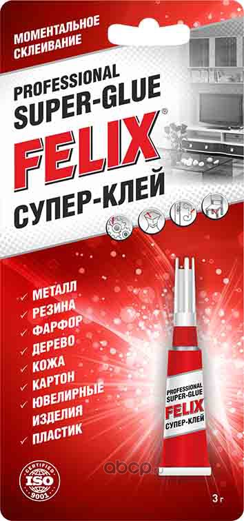 Felix 411040065 Клей-супер FELIX