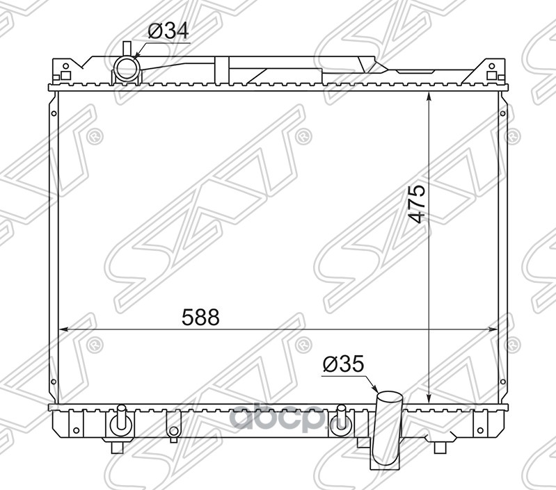 Радиатор Сузуки Гранд Витара 2.4 Купить