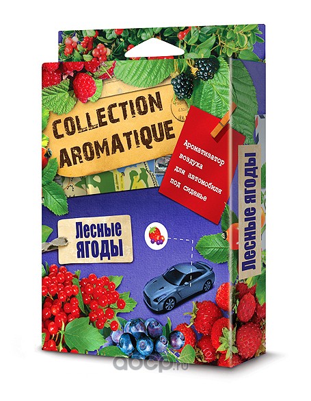 Ароматизатор FOUETTE Collection Aromatique Лесные ягоды СА-12 под сиденье 200 мл CA12