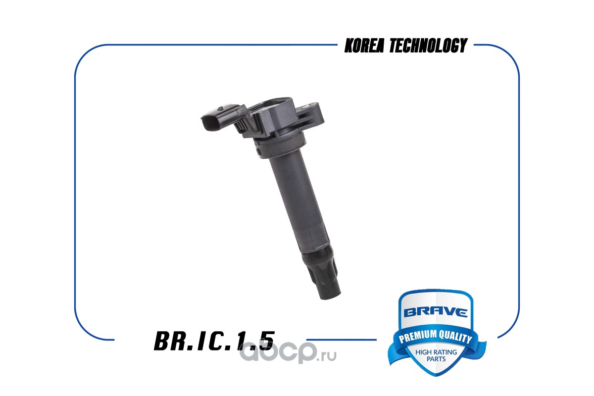 BR.IC.1.5 BRAVE BR.IC.1.5 BRAVE Катушка зажигания 96983945 Chevrolet Cobalt  4-х контакт. купить запчасти в Банзай Авто