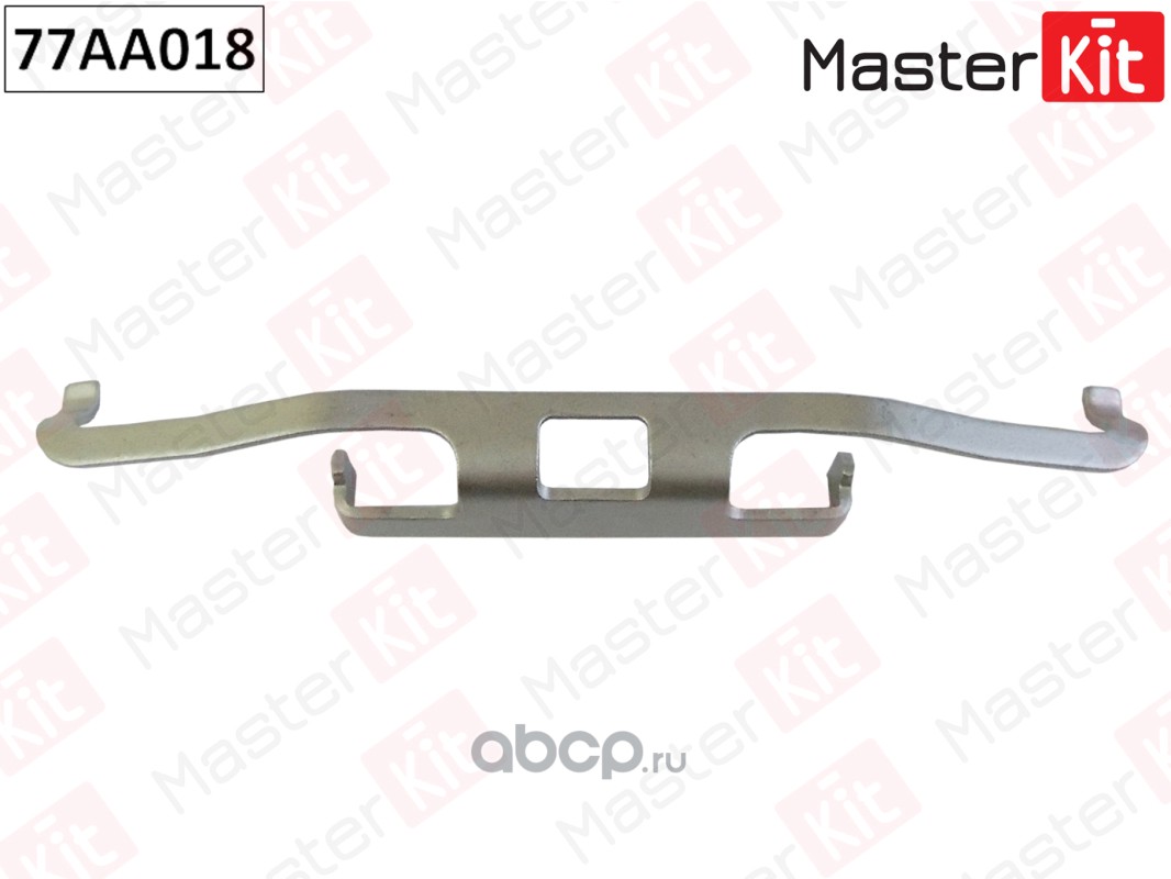 MasterKit 77AA018 Комплект установочный тормозных колодок