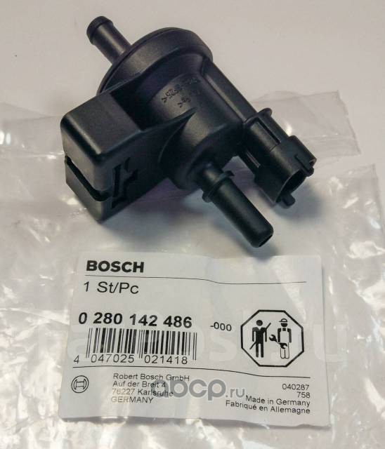 Bosch 0280142486 Клапан вентиляции топливного бака