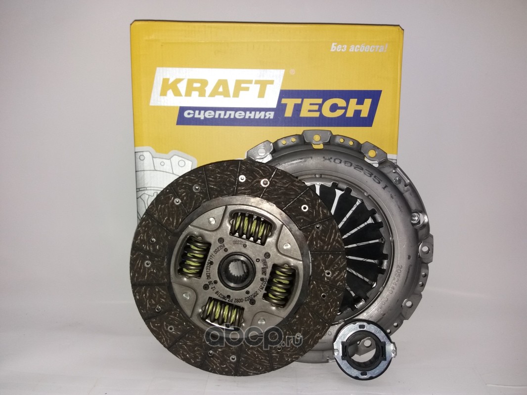 KraftTech W00235I Комплект сцепления Tucson (JM) ,Sportage (JE) 2.0 04-10 (диск)