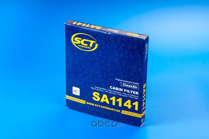 SCT SA1141 Салонный фильтр CHEVROLET LACETTI 05-/DAEWOO GENTRA 13-