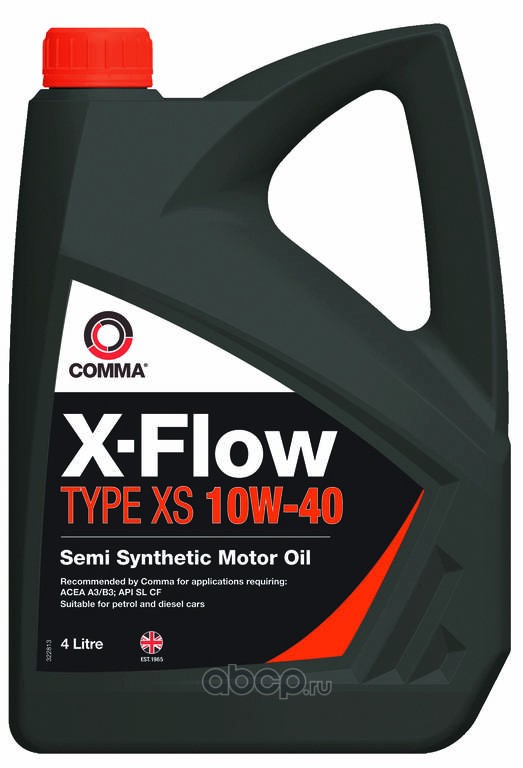 COMMA XFXS4L Масло моторное полусинтетика 10W-40 4 л.