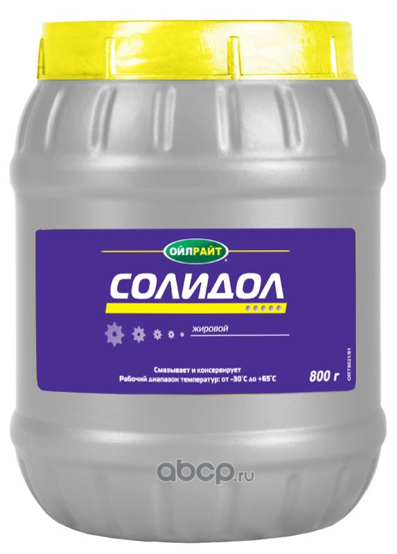 OILRIGHT 6021 Смазка Солидол- Ж 0,8 кг