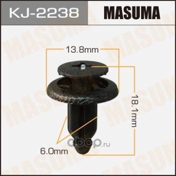 Masuma KJ2238 Клипса (пластиковая крепежная деталь)