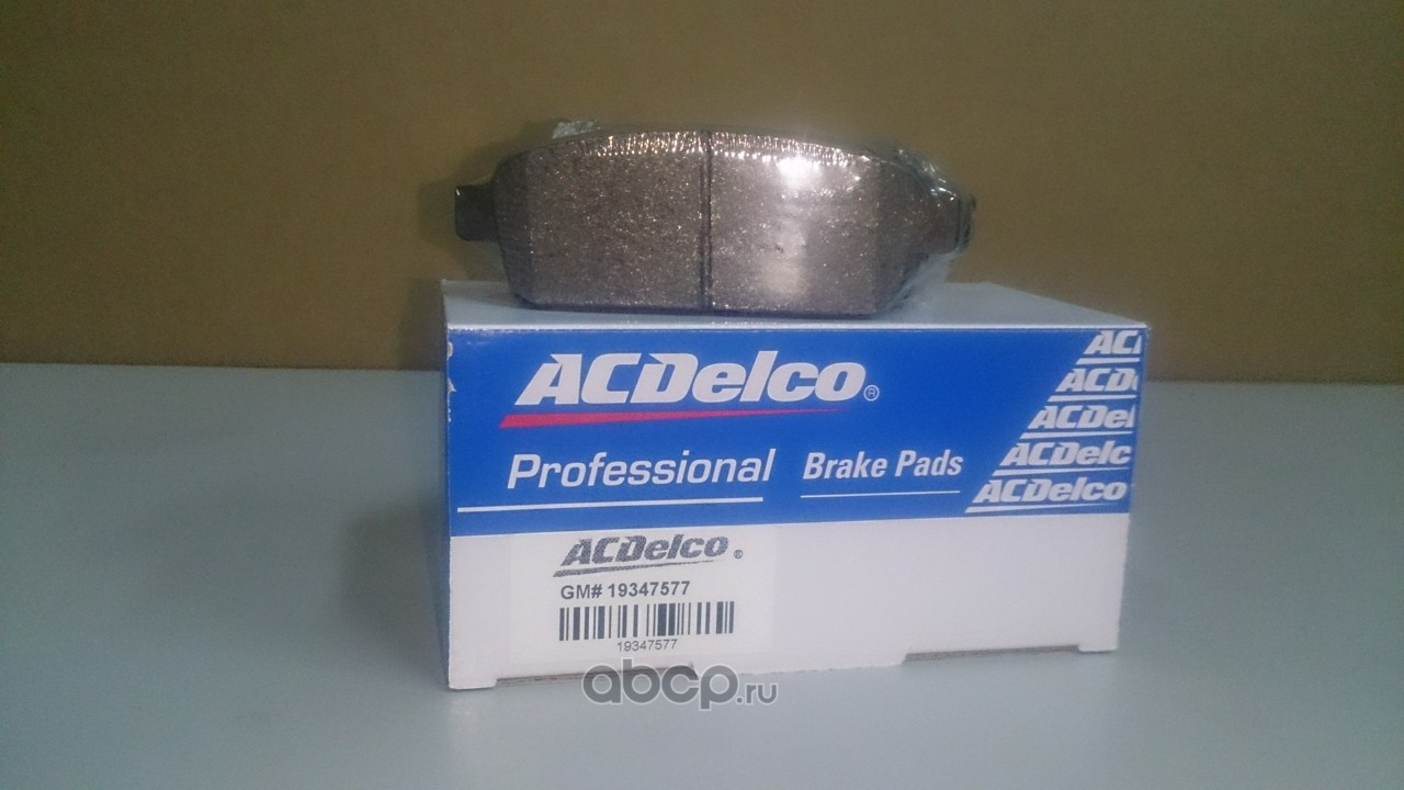 ACDelco 19347577 ACDelco GM Professional Тормозные колодки задние