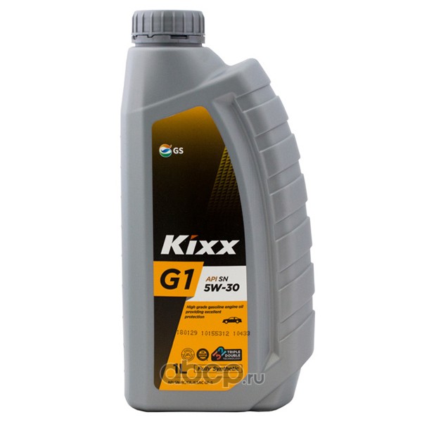 Kixx L5312AL1E1 Масло моторное Kixx G1 5w-30 API SN/ILSAC GF-5/RC/CF 1л