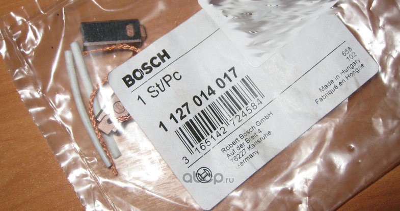 Bosch 1127014017 Щетки генератора 1127014017