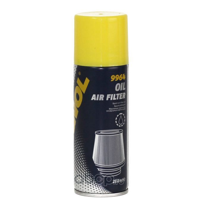 MANNOL 9964 Масляная пропитка воздушных фильтров Mannol Air Filter Oil 200 мл.