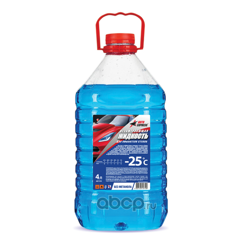 AutoExpress AE1125 Жидкость незамерзающая AUTOEXPRESS -25С ПЭТ (4л)