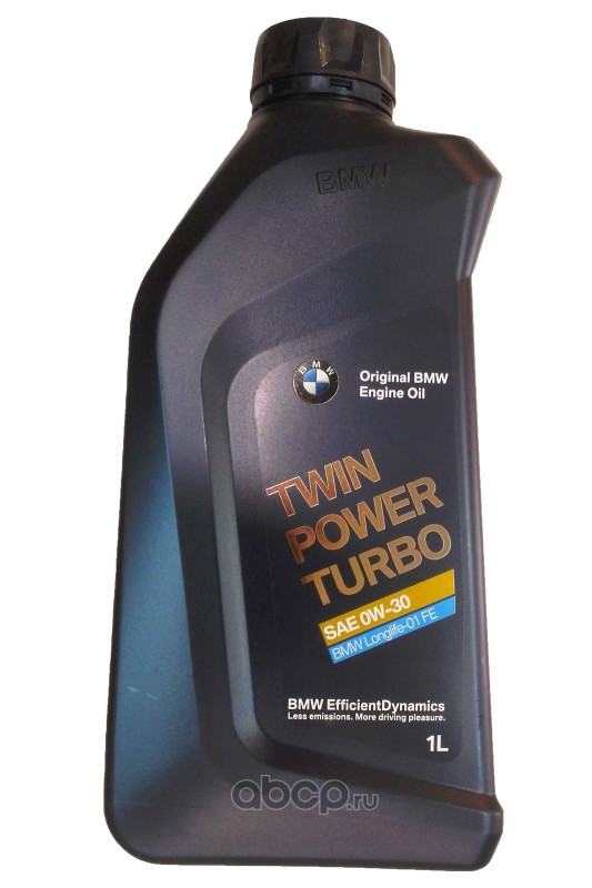 BMW 83212365934 Масло моторное TwinPower Turbo Oil Longlife-01 FE 0W-30 синтетическое 1 л