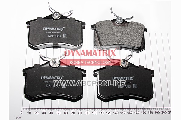 DYNAMATRIX-KOREA DBP1083 комплект колодок для дисковых тормозов