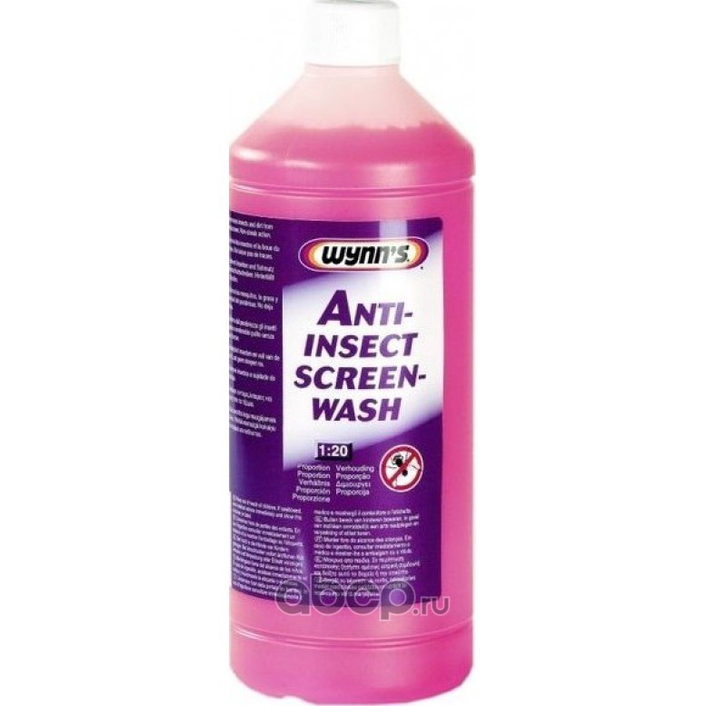 Высококонцентрированное моющее средство Anti-Insect Screen-Wash, 1л W45202