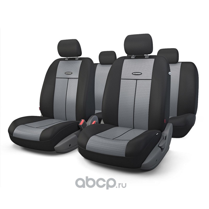 TT902MBKDGYAUTOPROFITT-902MBK/D.GY_чехлыдлясиденья!TT,переднийряд,заднийряд,AIRBAG,черн./т.серый