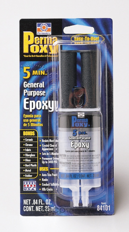 Permatex 84101 Клей эпоксидный многофункциональный 5мин шприц 25мл PERMATEX