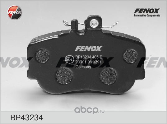 FENOX BP43234 Колодки передние