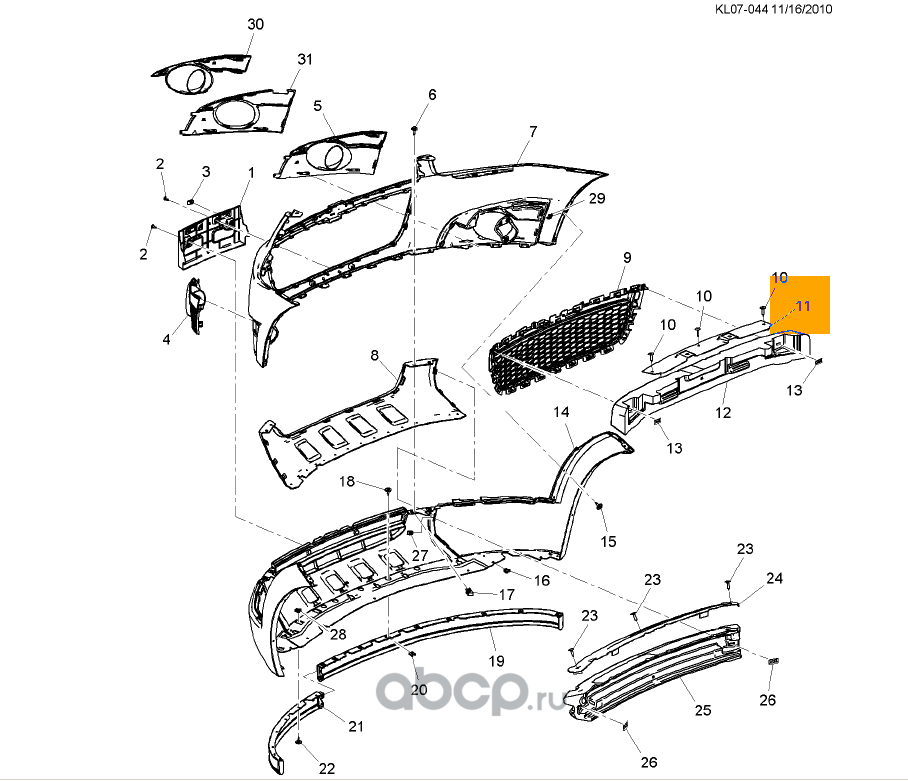 GENERAL MOTORS 20956390 Sparepart