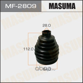 Masuma MF2809 Пыльник ШРУСа