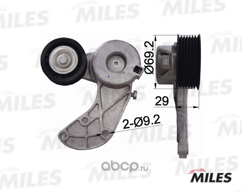 Miles AG00035 Натяжитель ремня приводного