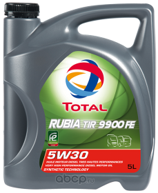 Total 195097 Rubia TIR 9900 FE 5W-30 синтетика 5W-30 5 л.