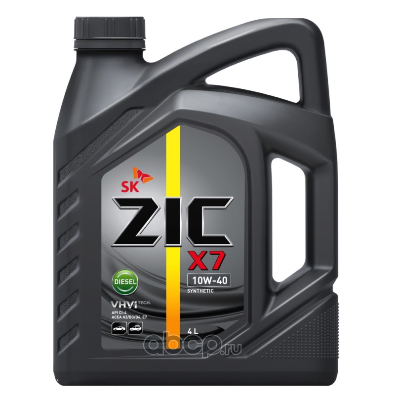 Zic 162607 Масло моторное синтетика 10W-40 4 л.