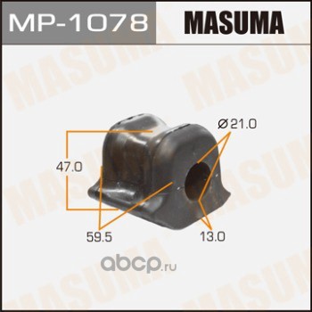 Masuma MP1078 Втулка стабилизатора