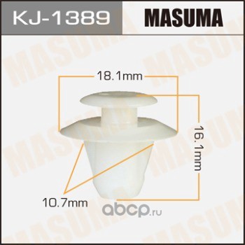 Masuma KJ1389 Клипса (пластиковая крепежная деталь)