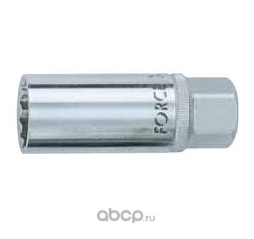 FORCE 807414M Головка свечная 14 мм. 12-гранная 1/2DR L 70 мм. магнитная