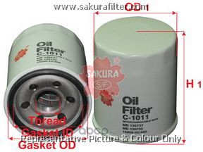 Sakura C1011 Фильтр масляный