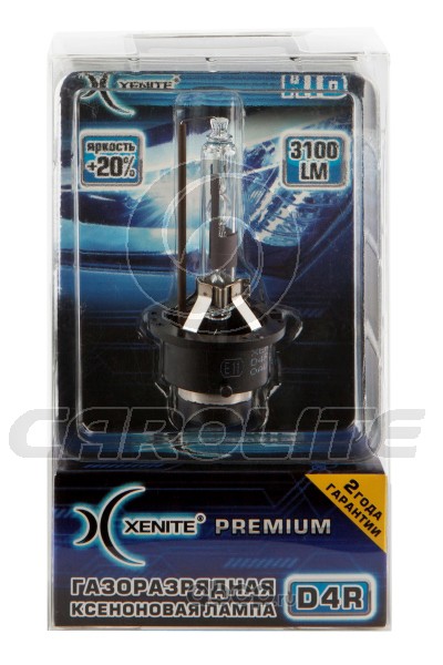 Xenite 1002019 Premium D4R 42V-35W (P32d-6) 4300K Ярк. +20% Уп. 1 шт.