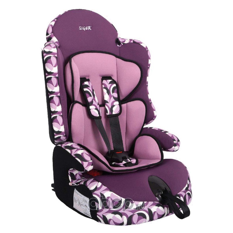 Siger KRES0286 Детское автомобильное кресло SIGER ART &quot;&quot;Прайм ISOFIX&quot;&quot; абстракция, 1-12 лет, 9-36 кг, группа 1/2/3