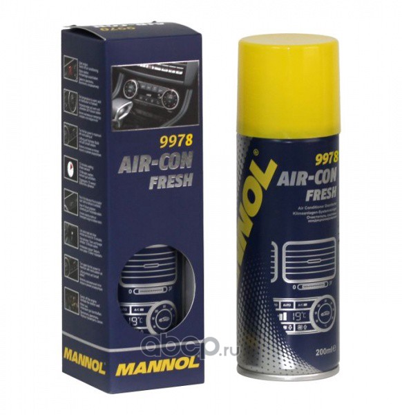 MANNOL 2149 Средство для дезодорации и профилактики автомобильных кондиционеров 