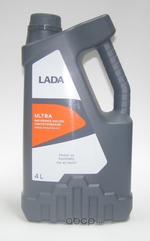 LADA 88888R05400400 Масло моторное LADA ULTRA 5W-40, SN/CF, 4л
