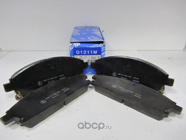 Kashiyama D1211M Колодки тормозные дисковые c датчиком изноза, комплект