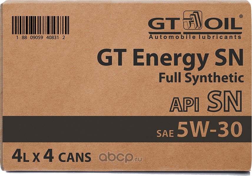 GT OIL 18809059408312 Масло моторное синтетика 5W-30 16 л.
