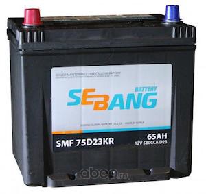Аккумулятор SMF 65 Ач прямая L+ 232x175x225 EN580 А SMF75D23KR