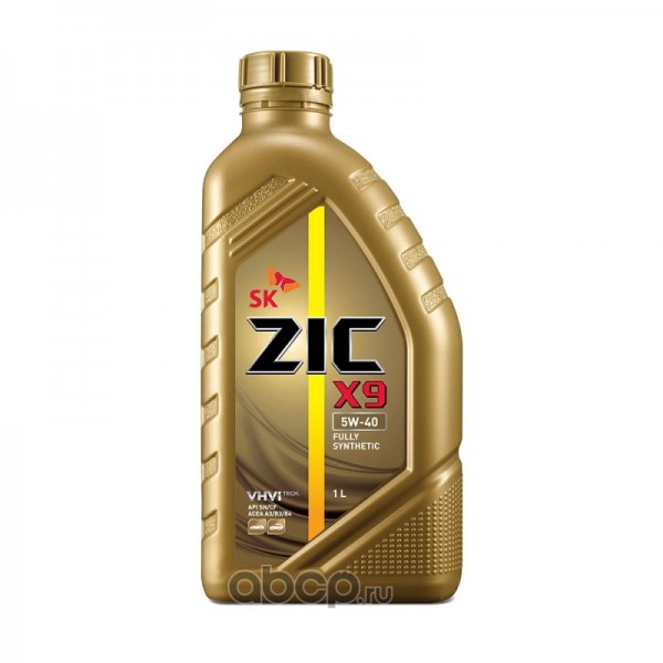 Zic 132613 Масло моторное X9 5W-40 синтетическое 1 л