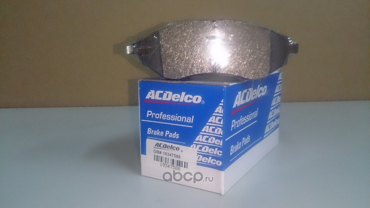 ACDelco 19347588 ACDelco GM Professional Тормозные колодки передние