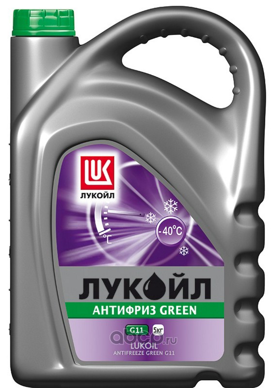 LUKOIL 227386 Антифриз G11 Green G11 готовый -40C зеленый 5 кг