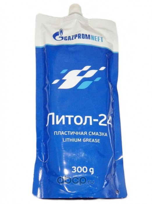 Gazpromneft 2389907073 Смазка литол-24 антифрикционная 300 гр дой-пак