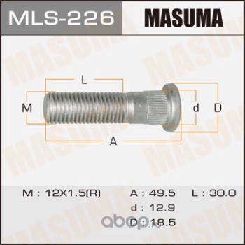 Masuma MLS226 Шпилька колесная