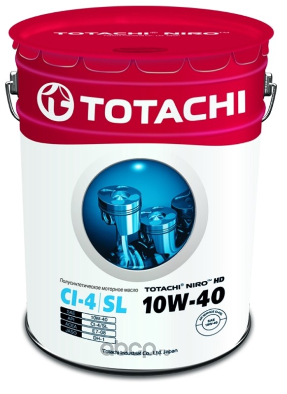 TOTACHI 4589904921667 Масло моторное TOTACHI NIRO HD 10W-40 полусинтетика 19 л.
