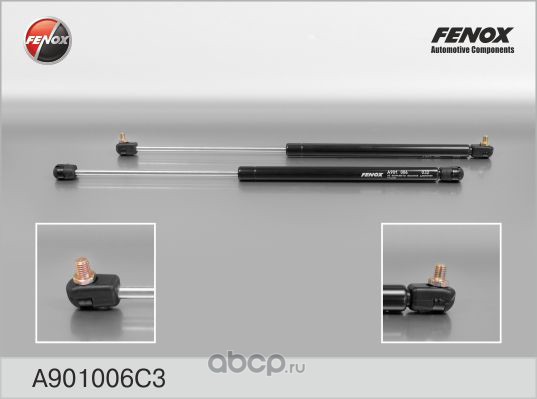 FENOX A901006C3 Упор газовый М 2141, VW Golf III, Ford Scorpio