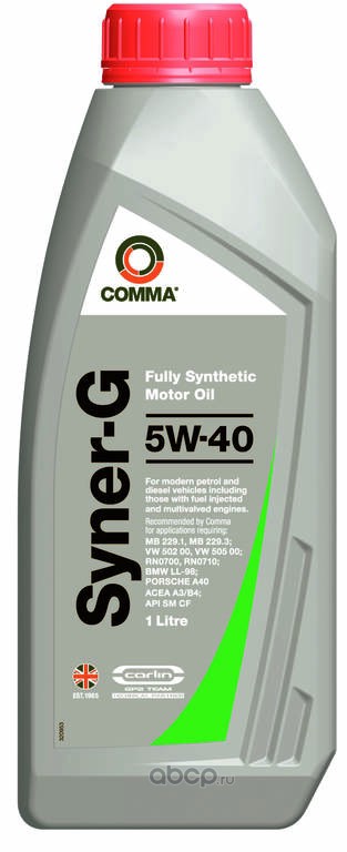 COMMA SYN1L Масло моторное синтетика 5W-40 1 л.