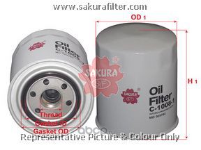 Sakura C10081 Фильтр масляный