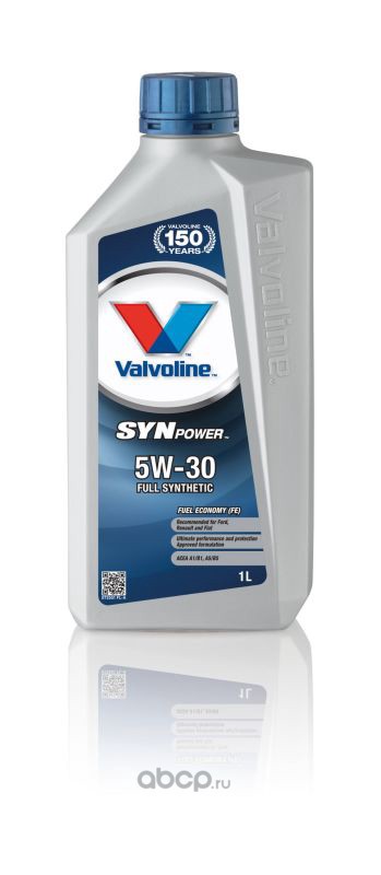 Valvoline 872551 Моторное масло SYNPOWER FE 5W30 1 L SW