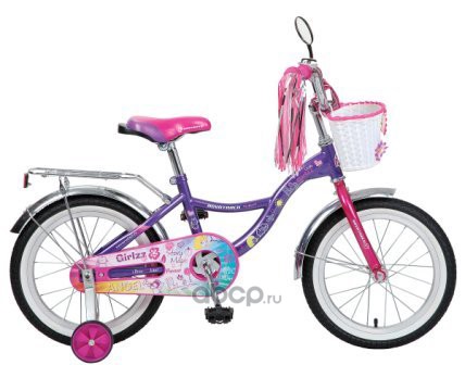 Велосипед 20 детский Little Girlzz (2020) количество скоростей 1 рама сталь 12 фиолетовый 207GIRLZZVL9